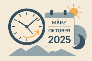Zeitumstellung 2025 in Deutschland